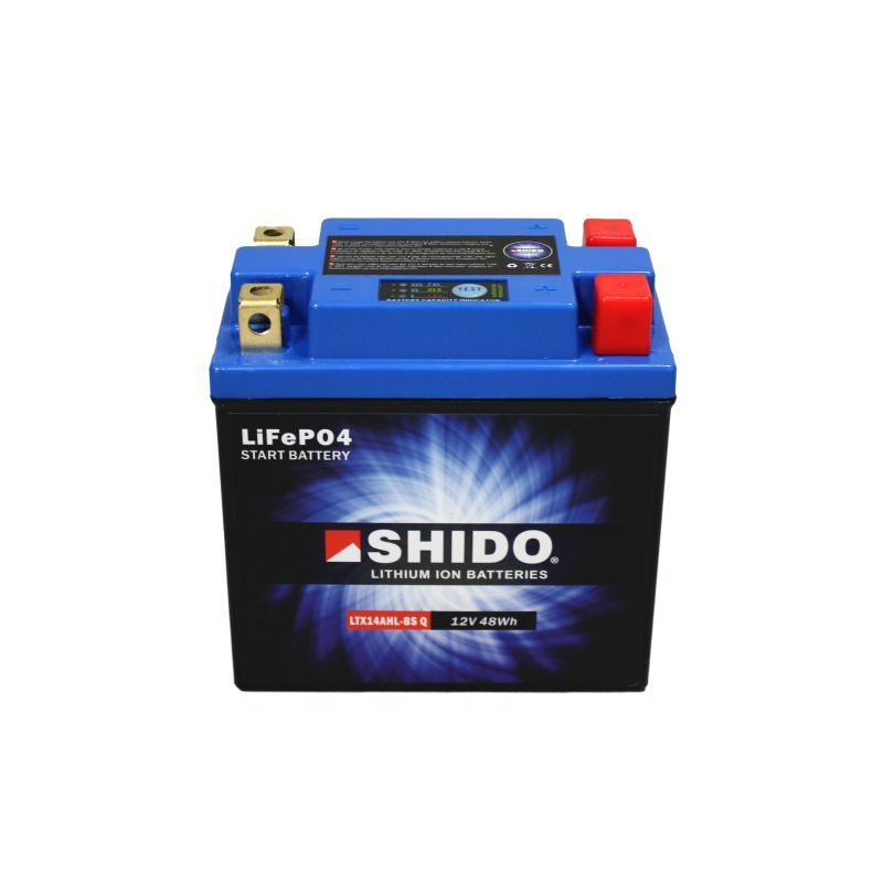 Image of Batterie Shido LTX14AHL-BS Q Lithium Ion 4 Bornes
