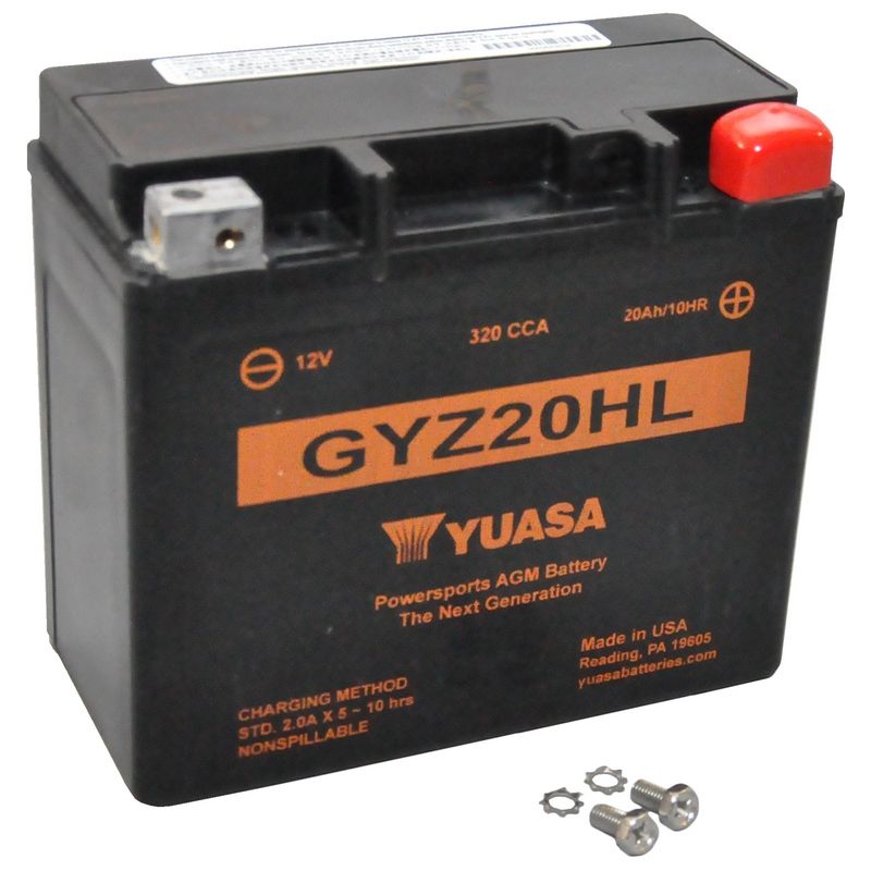 Image of Batterie Yuasa GYZ20HL -Y- FERME TYPE ACIDE SANS ENTRETIEN