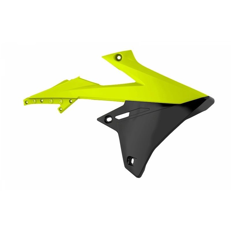 Ouie de radiateur Polisport COULEUR JAUNE FLUO