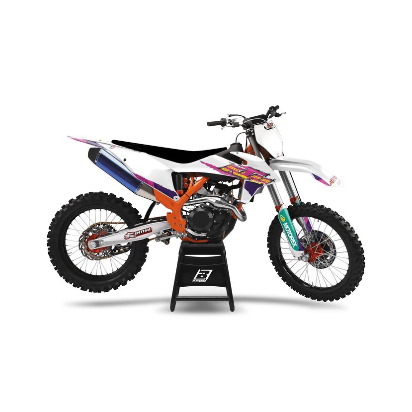 Kit déco + housse de selle Blackbird RETRO