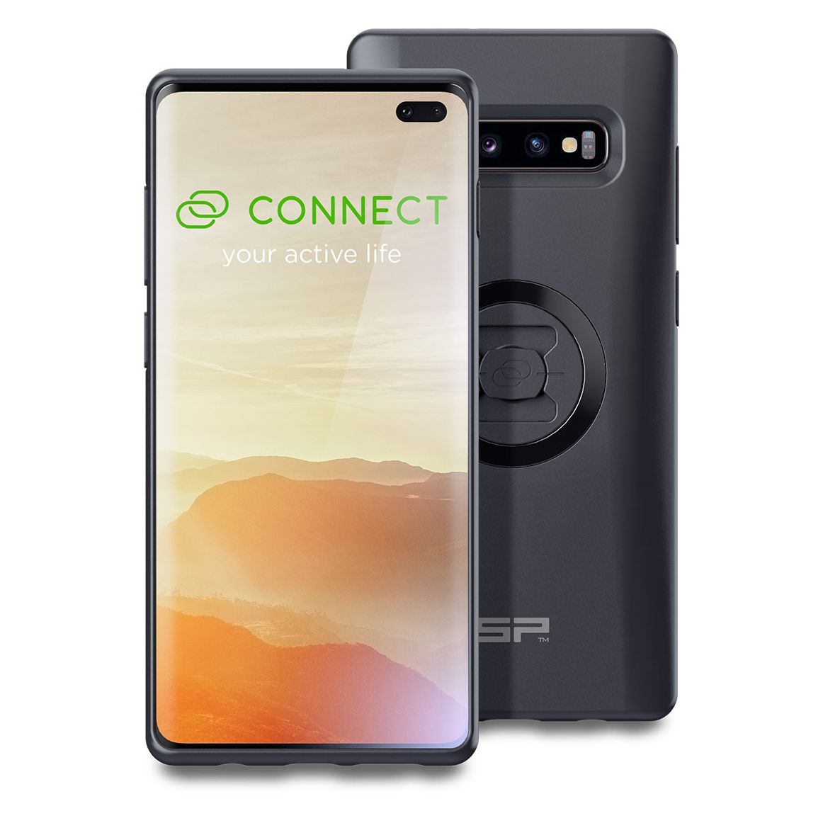 Support SP Connect PRO + COQUE + PROTECTION SAMSUNG GALAXY S10+