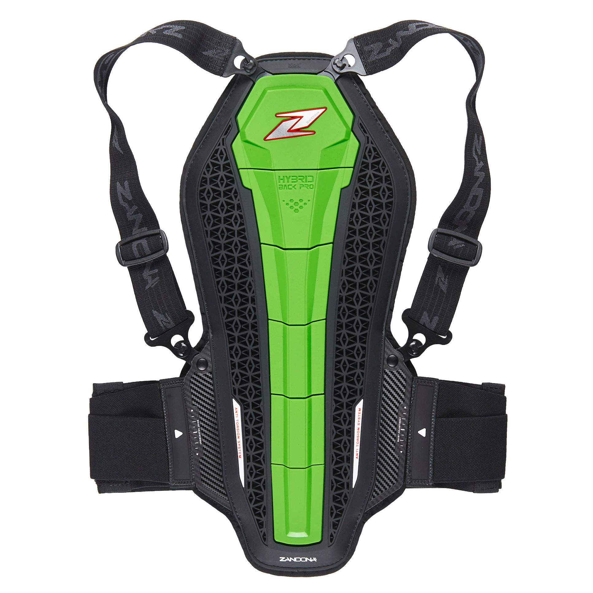ZANDONA Dorsale à bretelles Zandona HYBRID BACK PRO X6 - COLOR — vert