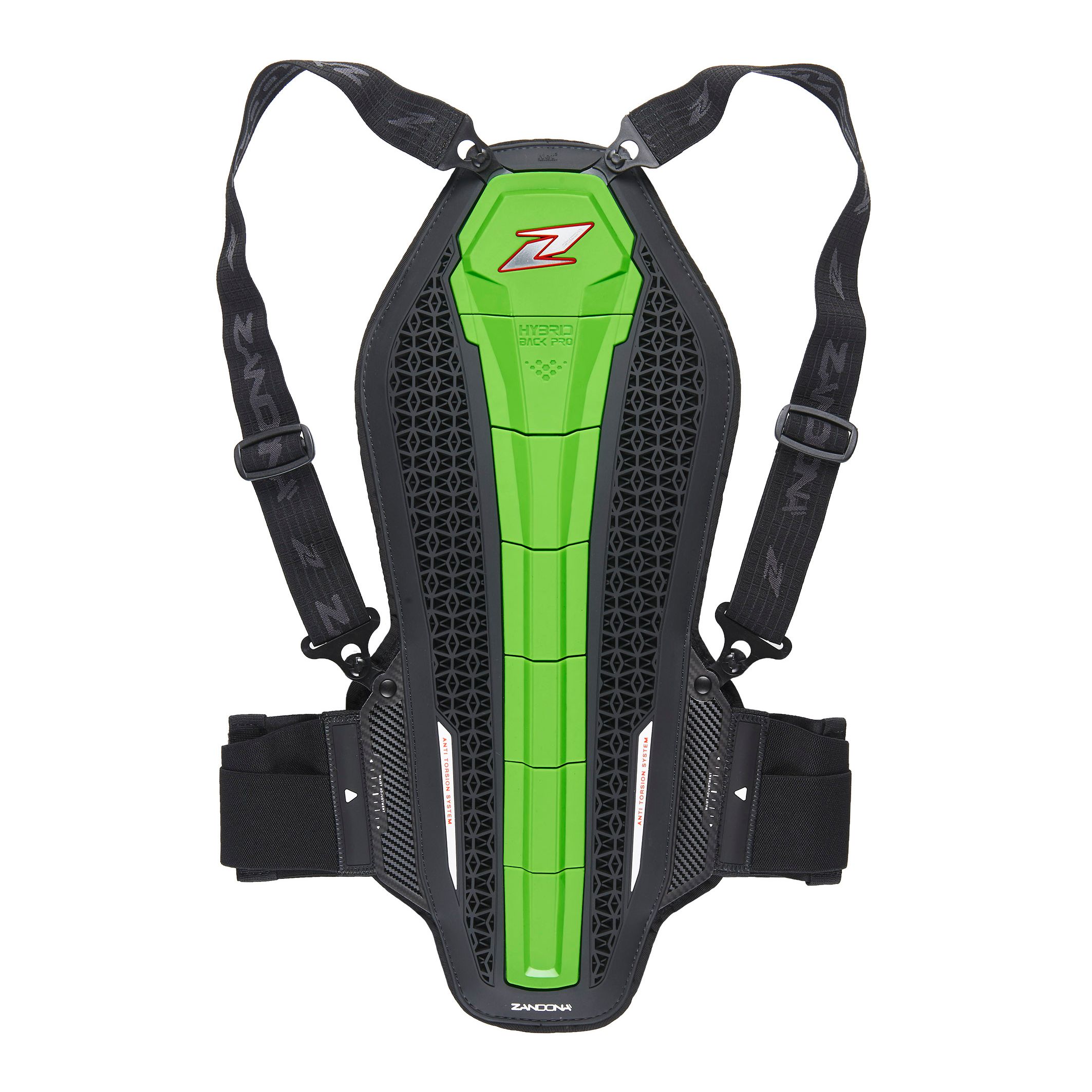 ZANDONA Dorsale à bretelles Zandona HYBRID BACK PRO X7 - COLOR — vert