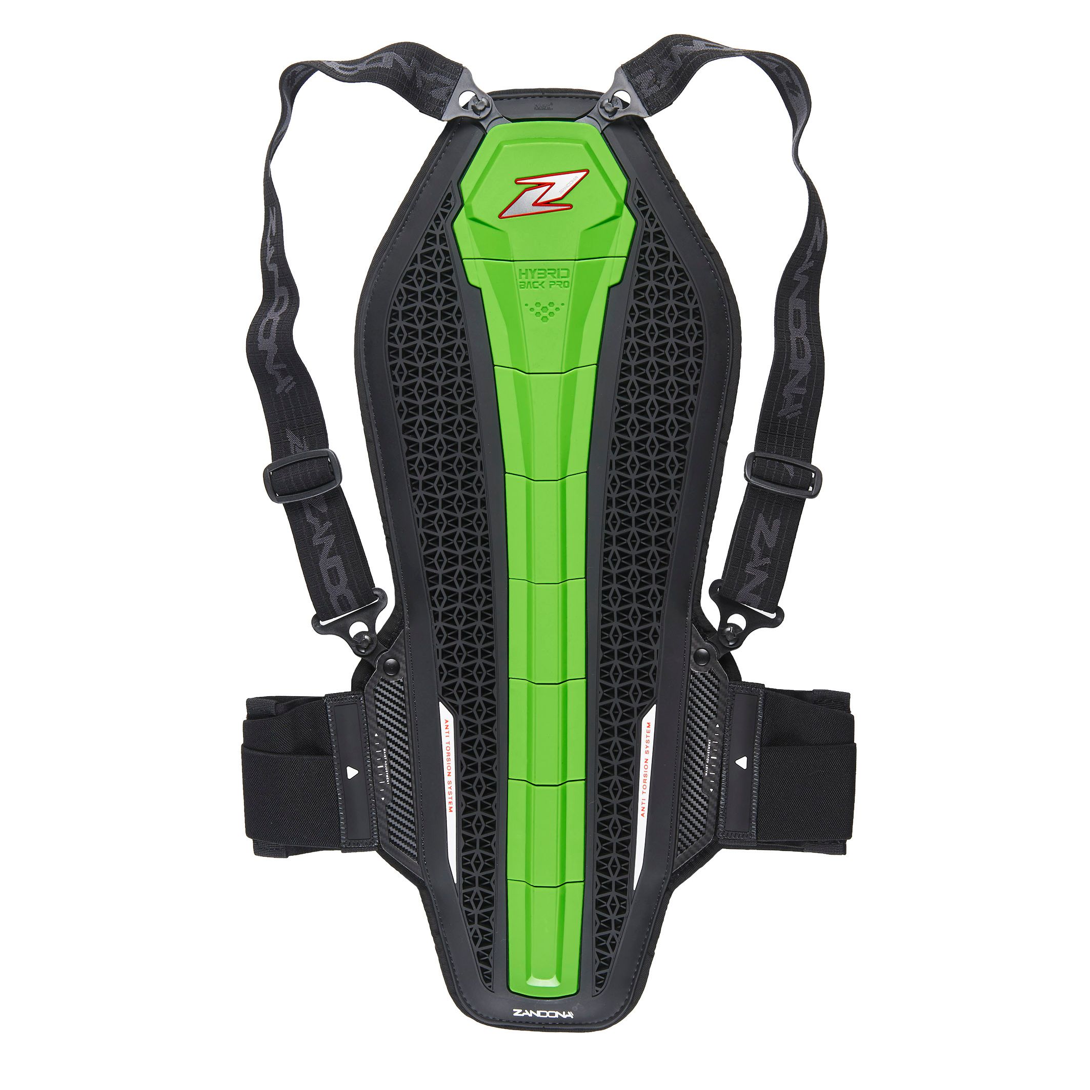 ZANDONA Dorsale à bretelles Zandona HYBRID BACK PRO X8 - COLOR — vert