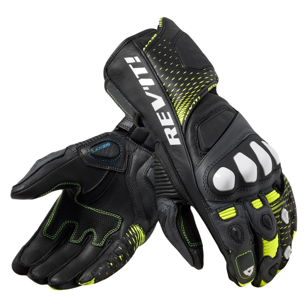 REVIT Gants Rev it CONTROL — noir et jaune