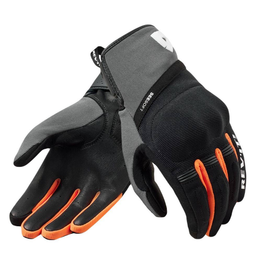 REVIT Gants Rev it MOSCA 2 — noir et orange