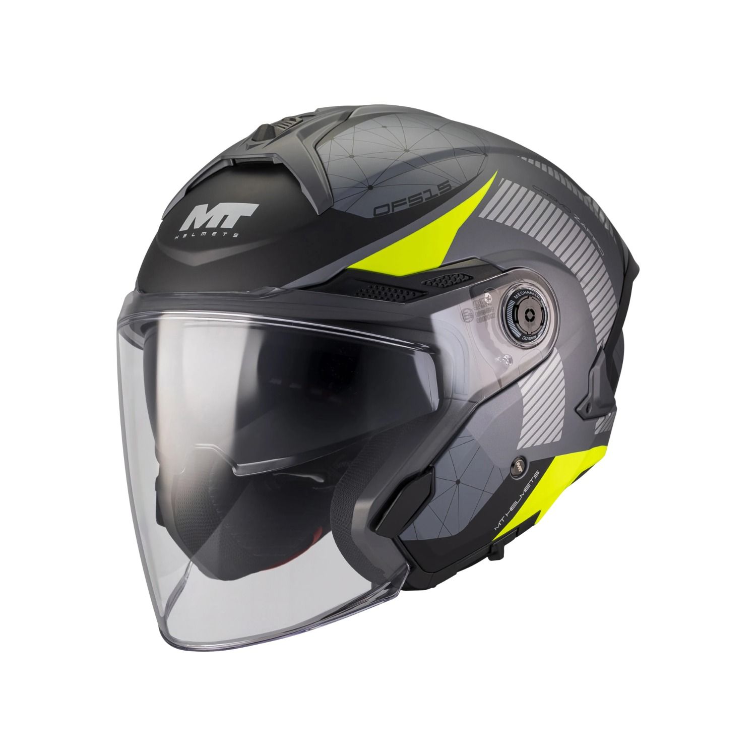 Casque jet MT HELMETS COSMO SV - ZAFIRO MATT