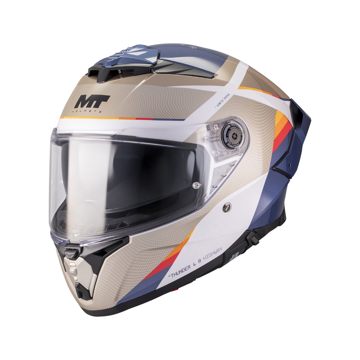 Casque intégral MT HELMETS THUNDER 4 SV - HIGHWAY MATT