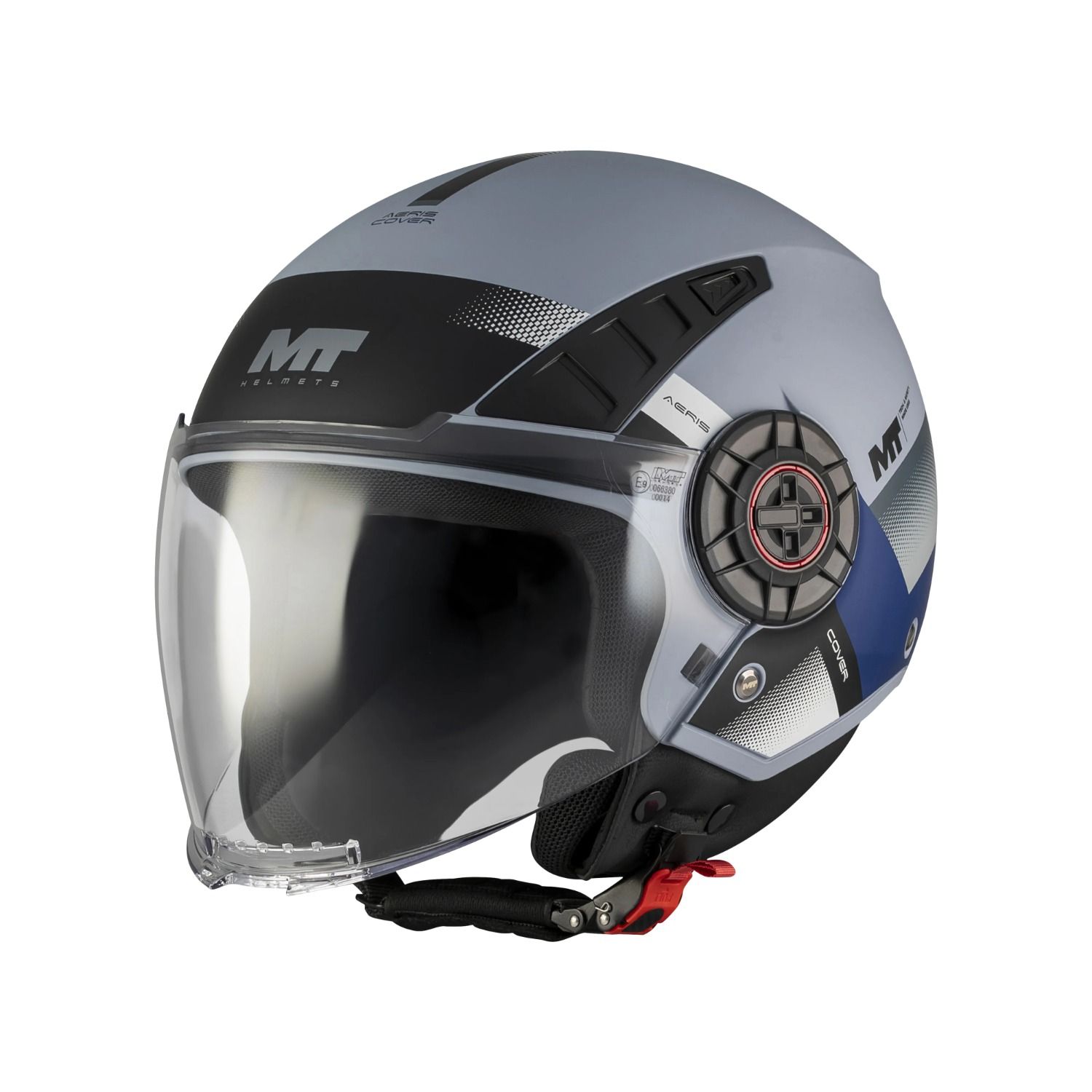 Casque jet MT HELMETS AERIS - COVER MATT