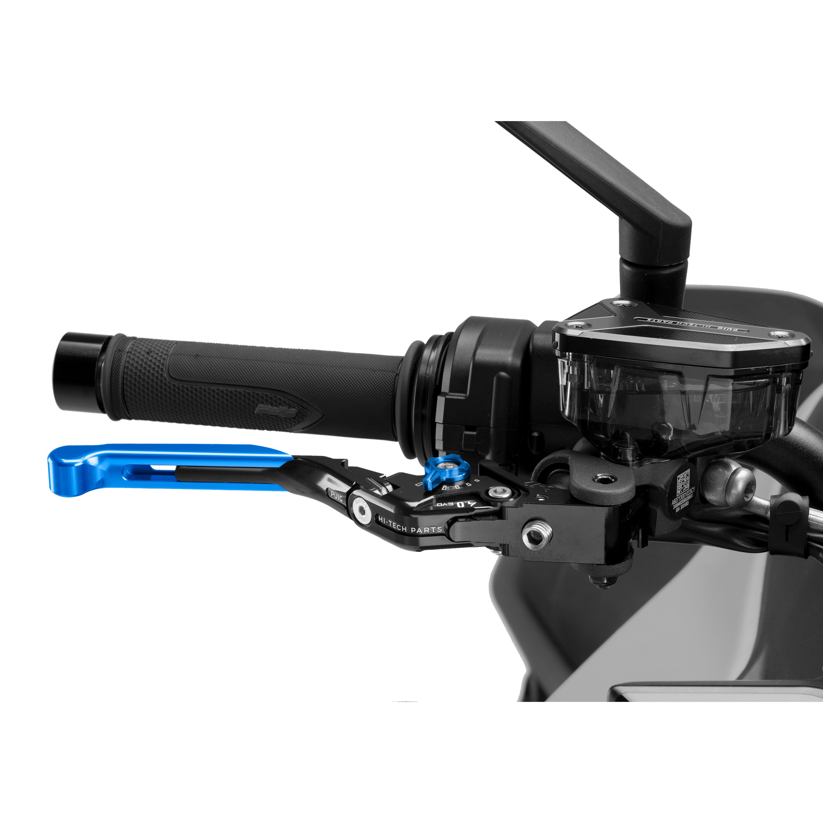 Levier de frein Puig Rabattable extensible 4.0 Bleu