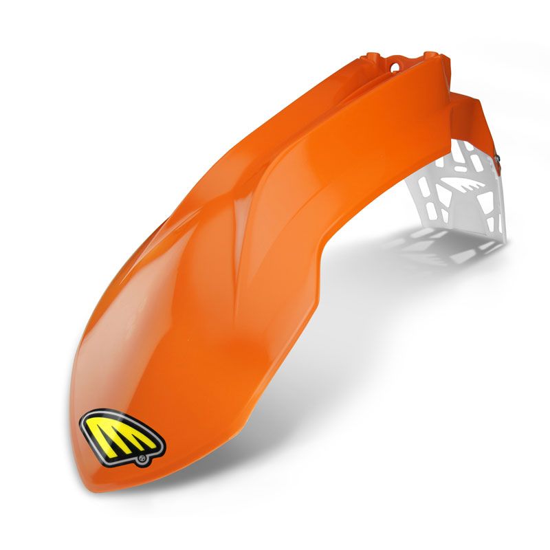 Image of Garde boue CYCRA avant ventilé orange