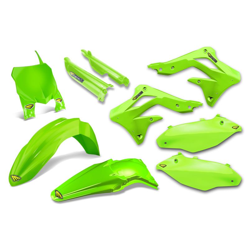 Image of Kit plastiques CYCRA Powerflow vert