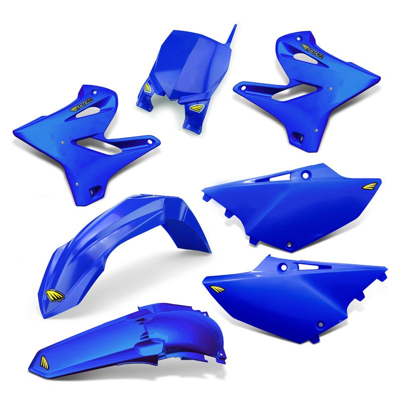 Image of Kit plastiques CYCRA Powerflow bleu