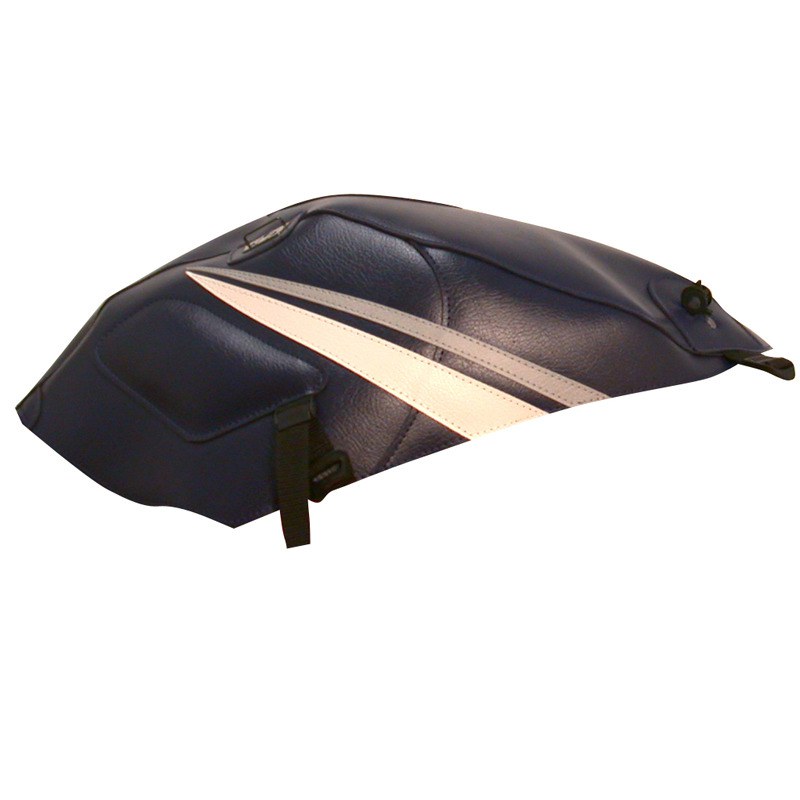 Tapis de réservoir Bagster Bleu Foncé/Gris Clair/Blanc