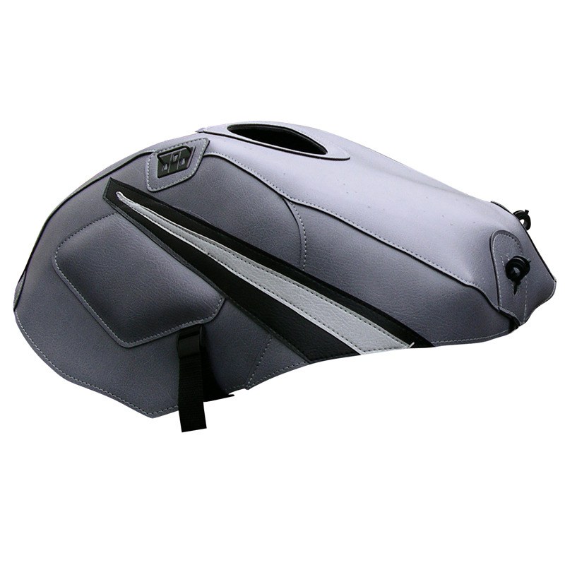 Tapis de réservoir Bagster Acier/Pointes Noires et Grises Claires