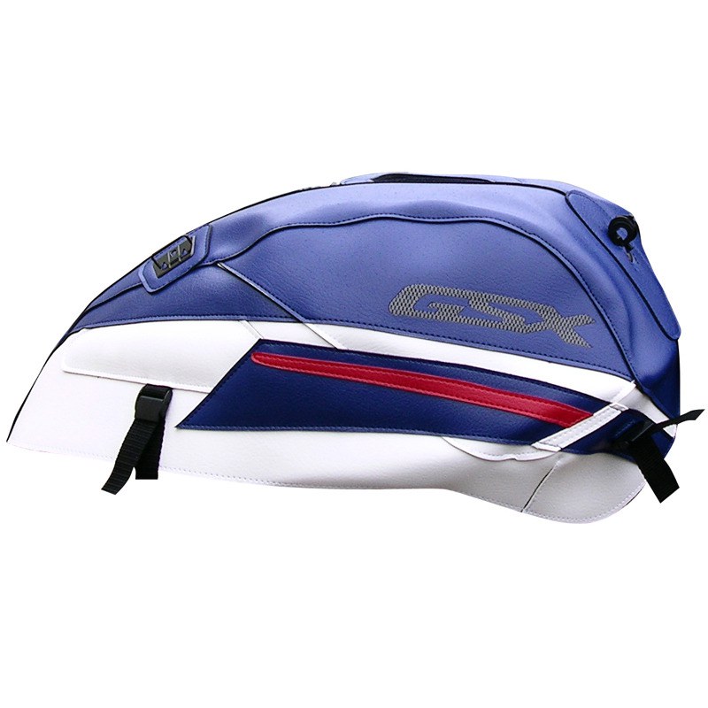 Tapis de réservoir Bagster Bleu Foncé/Blanc/Acier