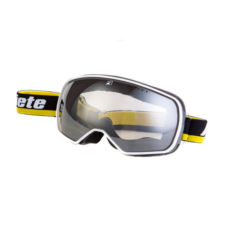 Image of Lunettes moto Ariete FEATHER BLACK/YELLOW