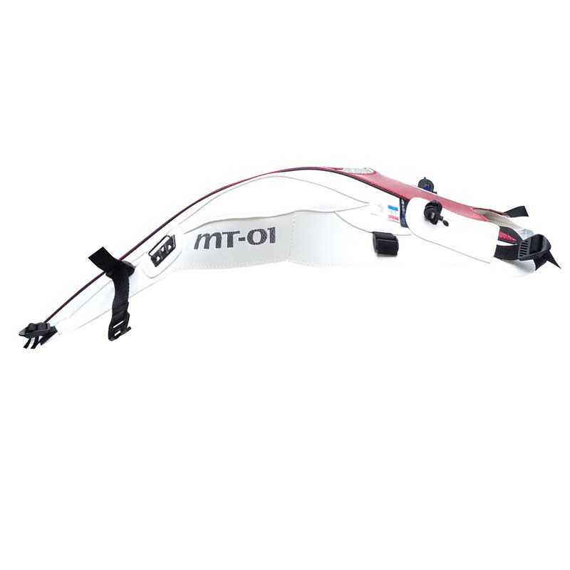 Tapis de réservoir Bagster Blanc/Rouge Lisere Noir