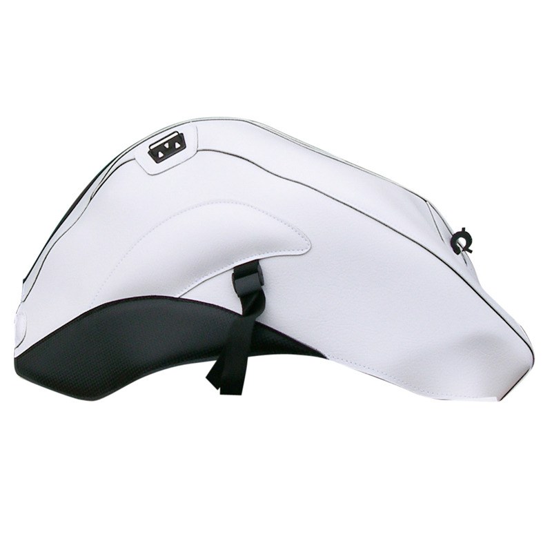 Tapis de réservoir Bagster Blanc/Bande Rouge