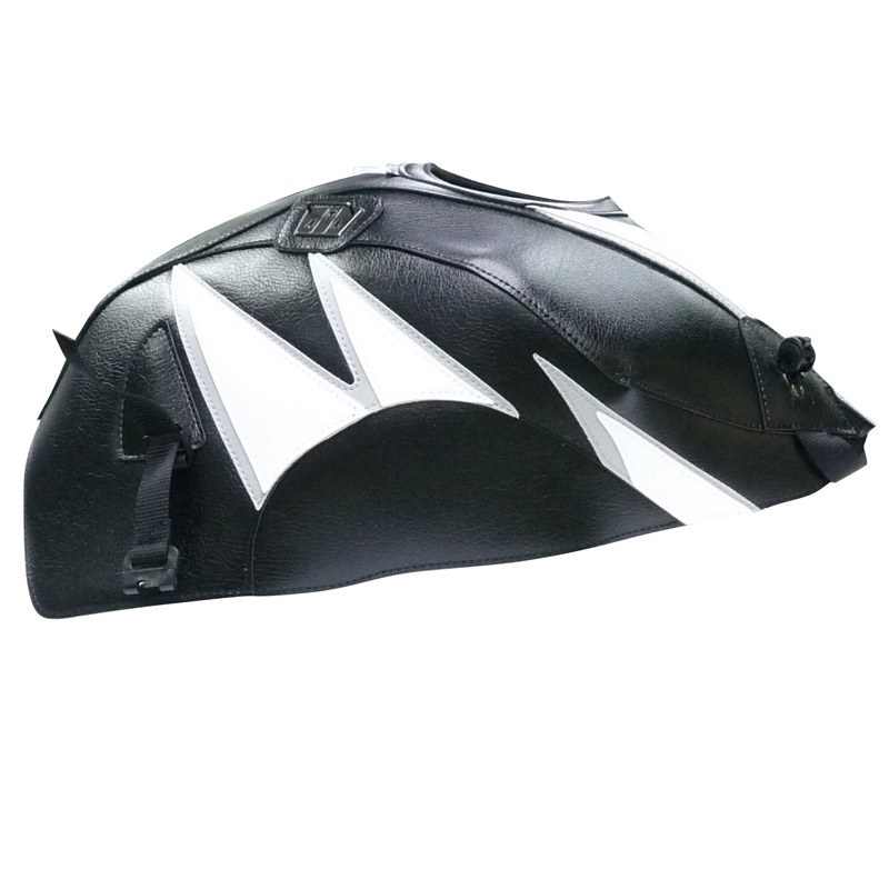 Tapis de réservoir Bagster Noir/Pointes Blanches et Grises