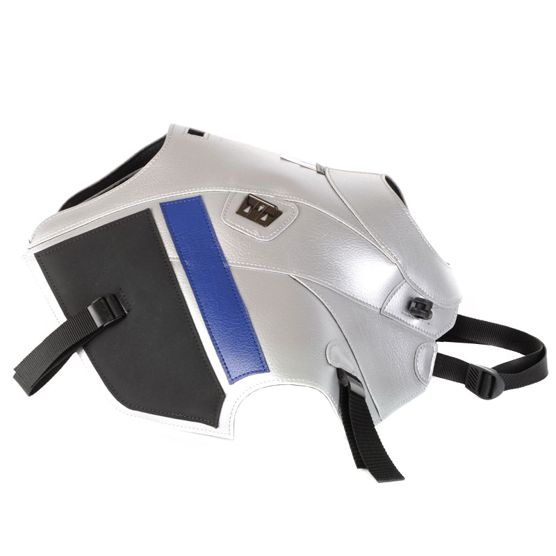 Tapis de réservoir Bagster Argent/Déco Baltique/Noir mat