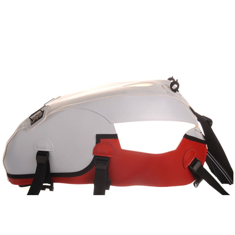 Tapis de réservoir Bagster Perle/Rouge/Liseré Noir