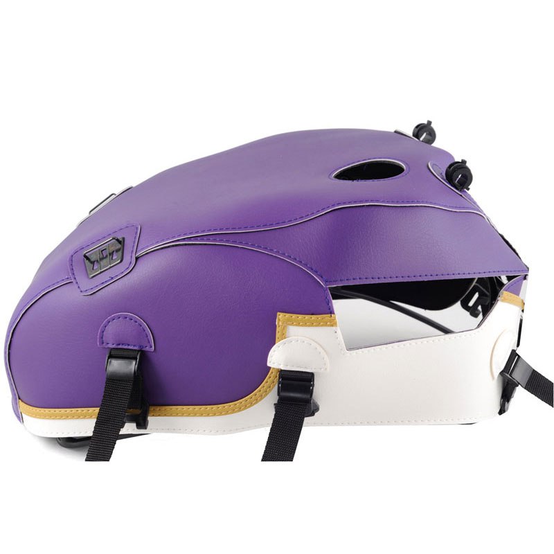 Tapis de réservoir Bagster Spécial réservoir Violet/blanc/Lisere Or