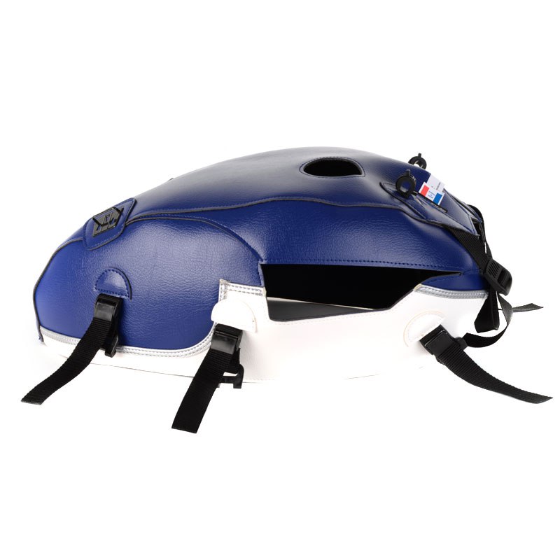 Tapis de réservoir Bagster Baltique/Blanc/Liseré Argent