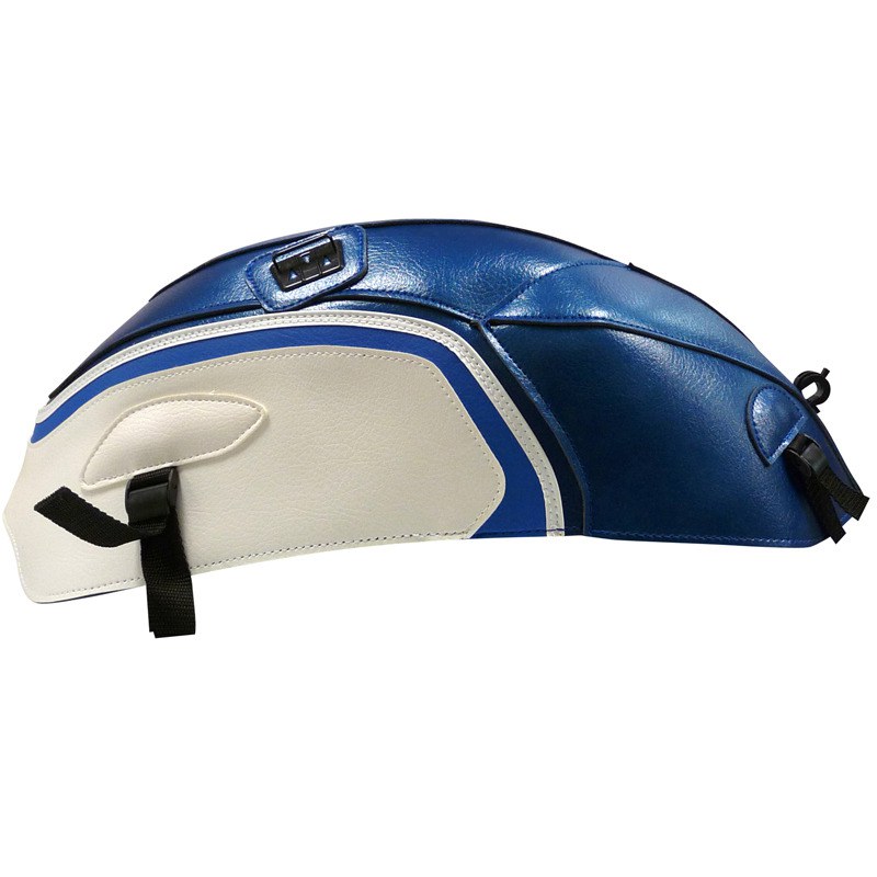 Tapis de réservoir Bagster Azur Nacré/Blanc/Azur