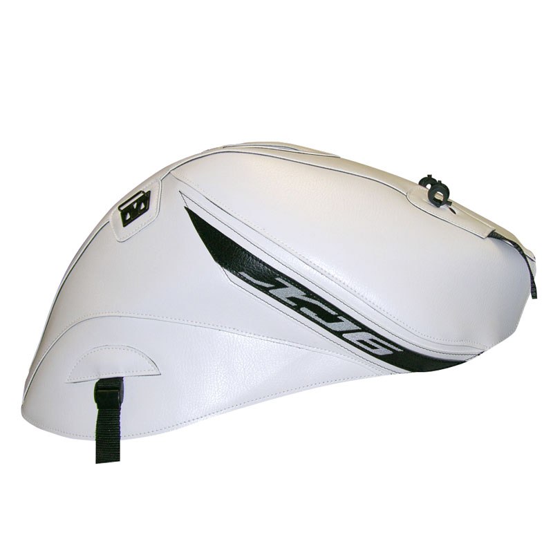 Tapis de réservoir Bagster Blanc/Bande Noire