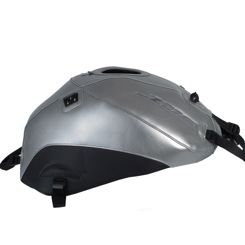 Tapis de réservoir Bagster Argent/Carbone