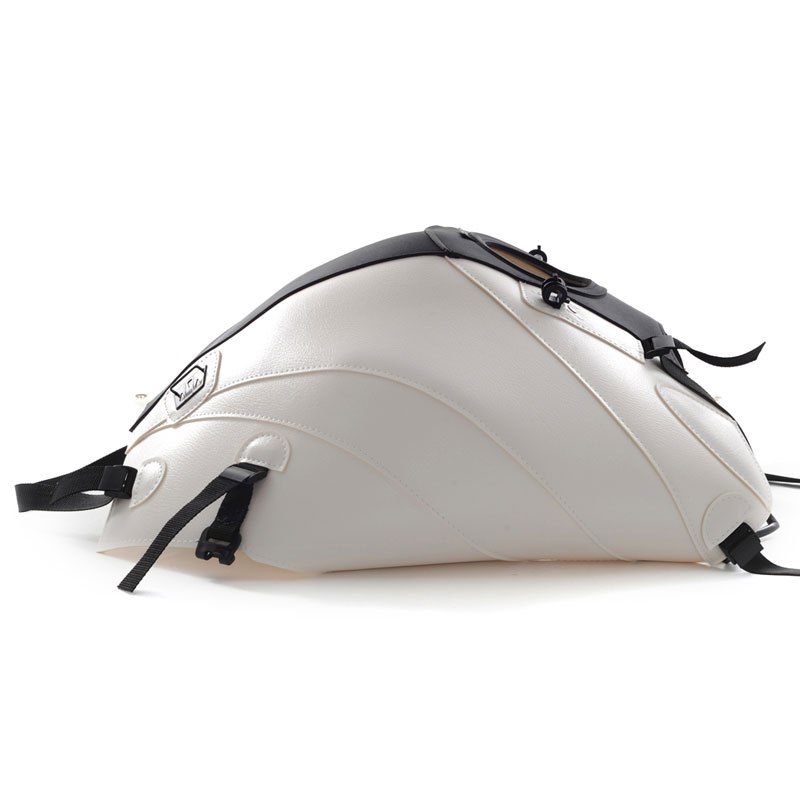 Tapis de réservoir Bagster Spécial Réservoir blanc/Noir mat