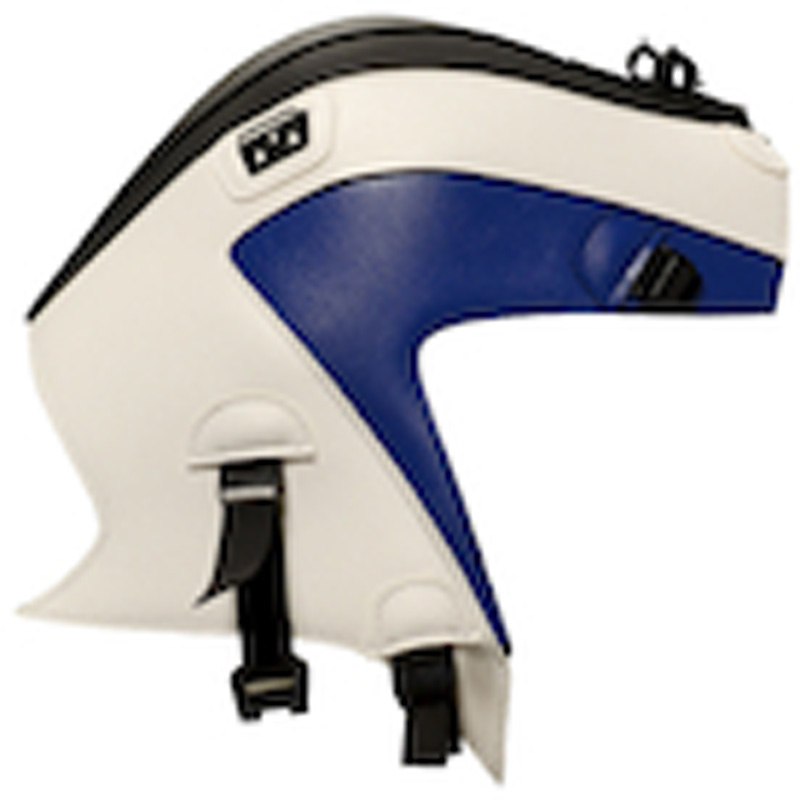 Tapis de réservoir Bagster Noir mat/Blanc/Déco Gitane