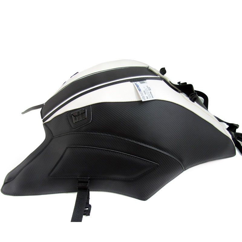 Tapis de réservoir Bagster Carbone/Déco Blanche