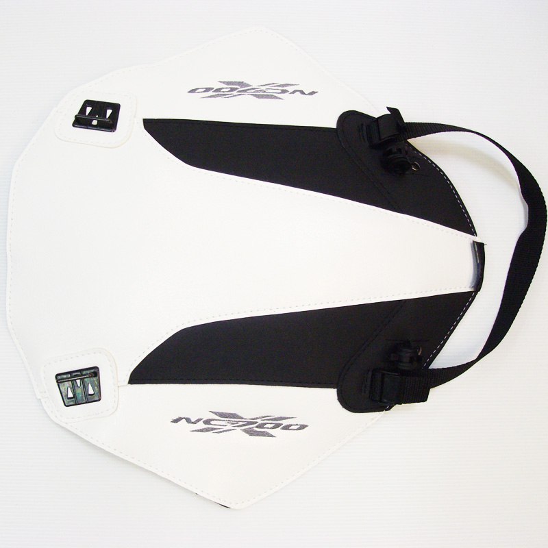 Tapis de réservoir Bagster Blanc/Noir Mat