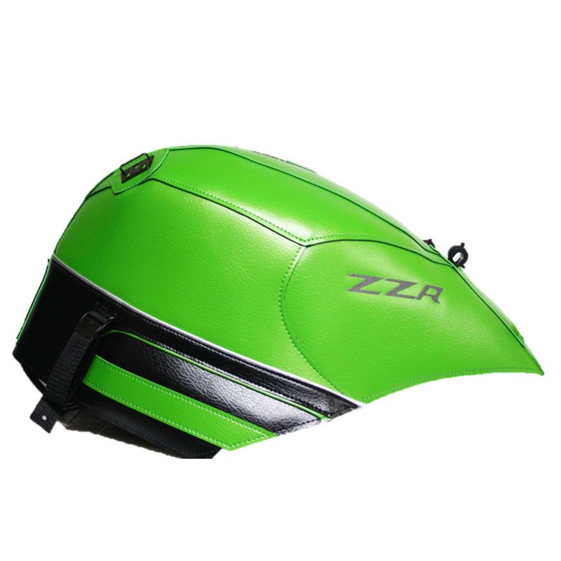 Tapis de réservoir Bagster VERT NACRE/NOIR/ARGENT/VERT NACRE