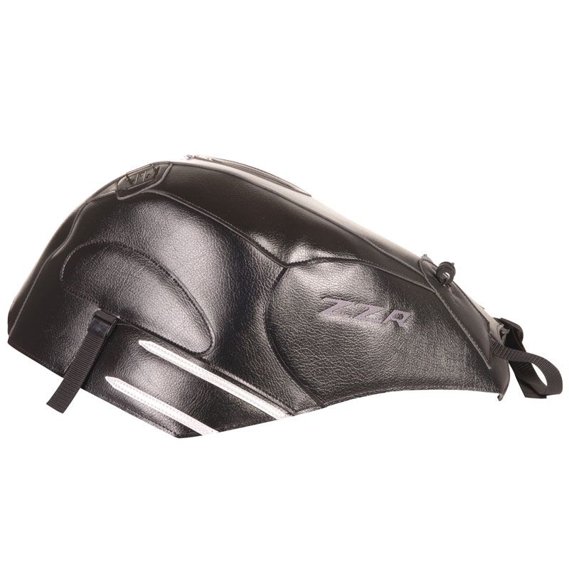 Tapis de réservoir Bagster NOIR/DECO ARGENT