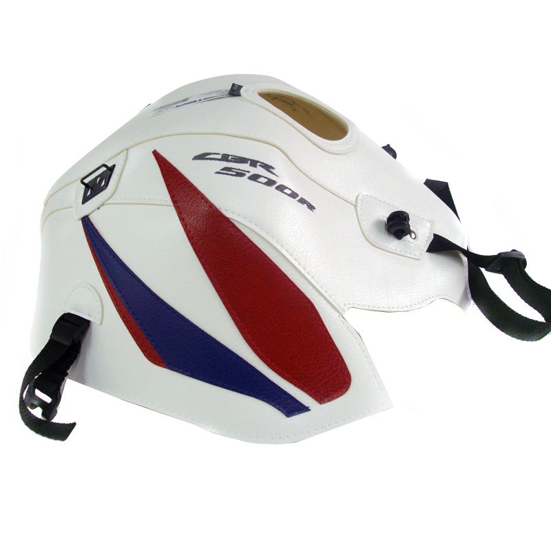 Tapis de réservoir Bagster Blanc/Déco Rouge et Baltique