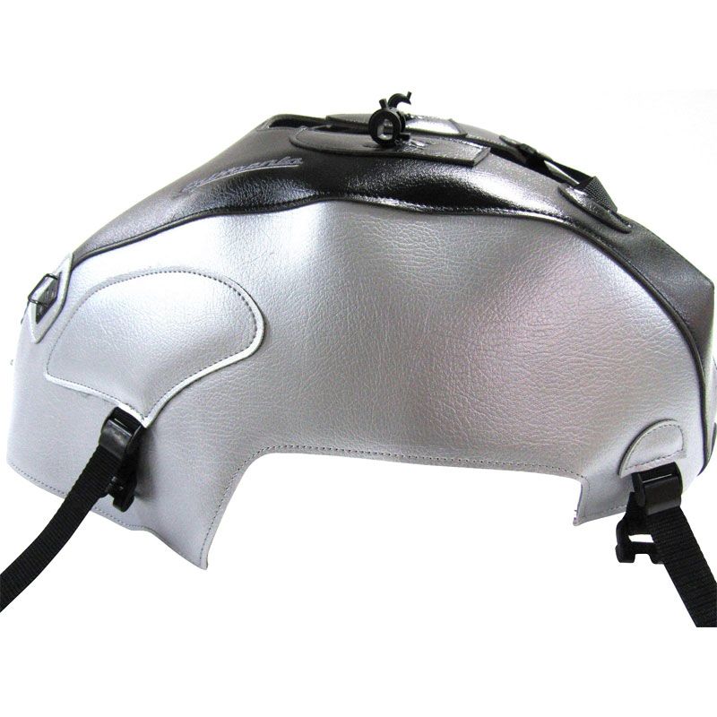 Tapis de réservoir Bagster Noir gris argent