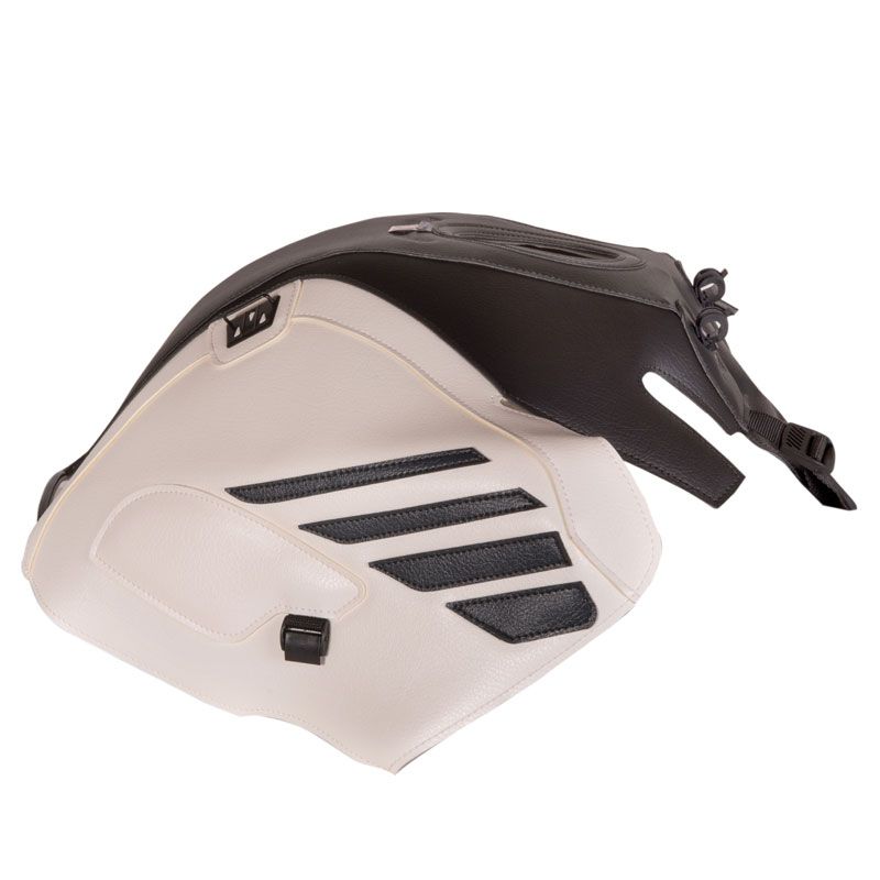 Tapis de réservoir Bagster NOIR MAT GRAINE/BLANC/ANTHRACITE