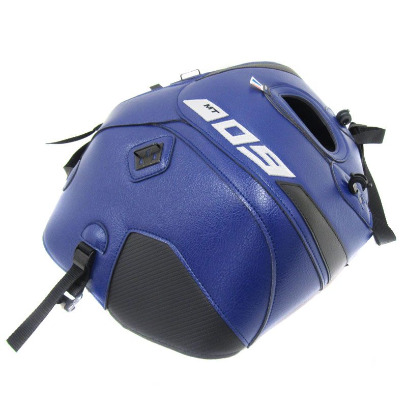 Tapis de réservoir Bagster Bleu Baltique/Noir/Argent