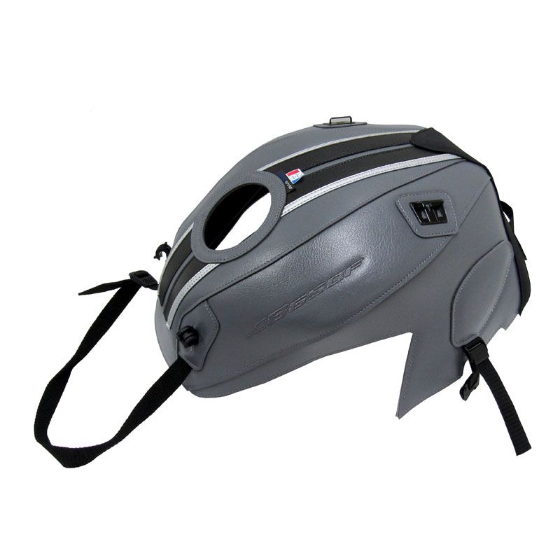 Tapis de réservoir Bagster ORAGE/BANDE NOIR/LISERET ARGENT