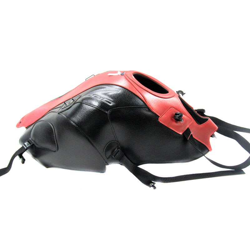 Tapis de réservoir Bagster Vermillon nacré/Noir