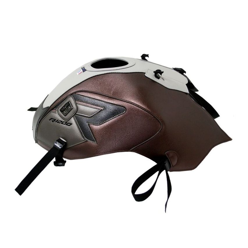 Tapis de réservoir Bagster NICKEL/NOIR/MARRON METALISE/BRONZE/NOIR/OR