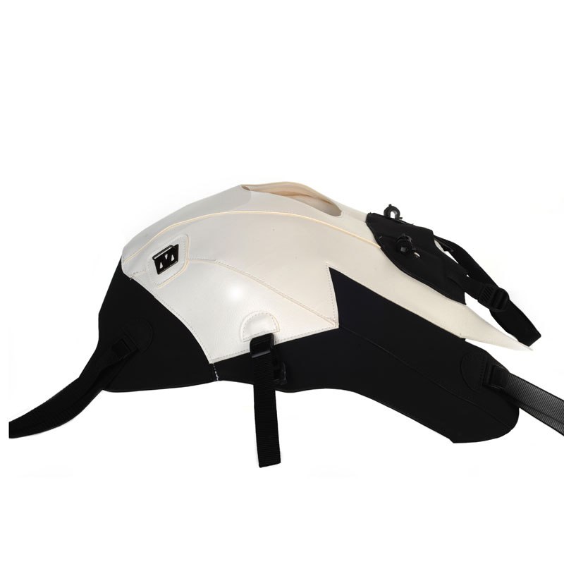 Tapis de réservoir Bagster Blanc/Noir mat