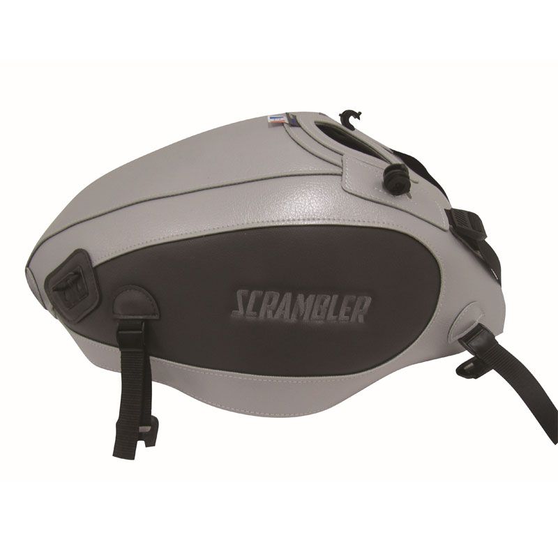 Tapis de réservoir Bagster LEMON ARGENT/SKY ACIER