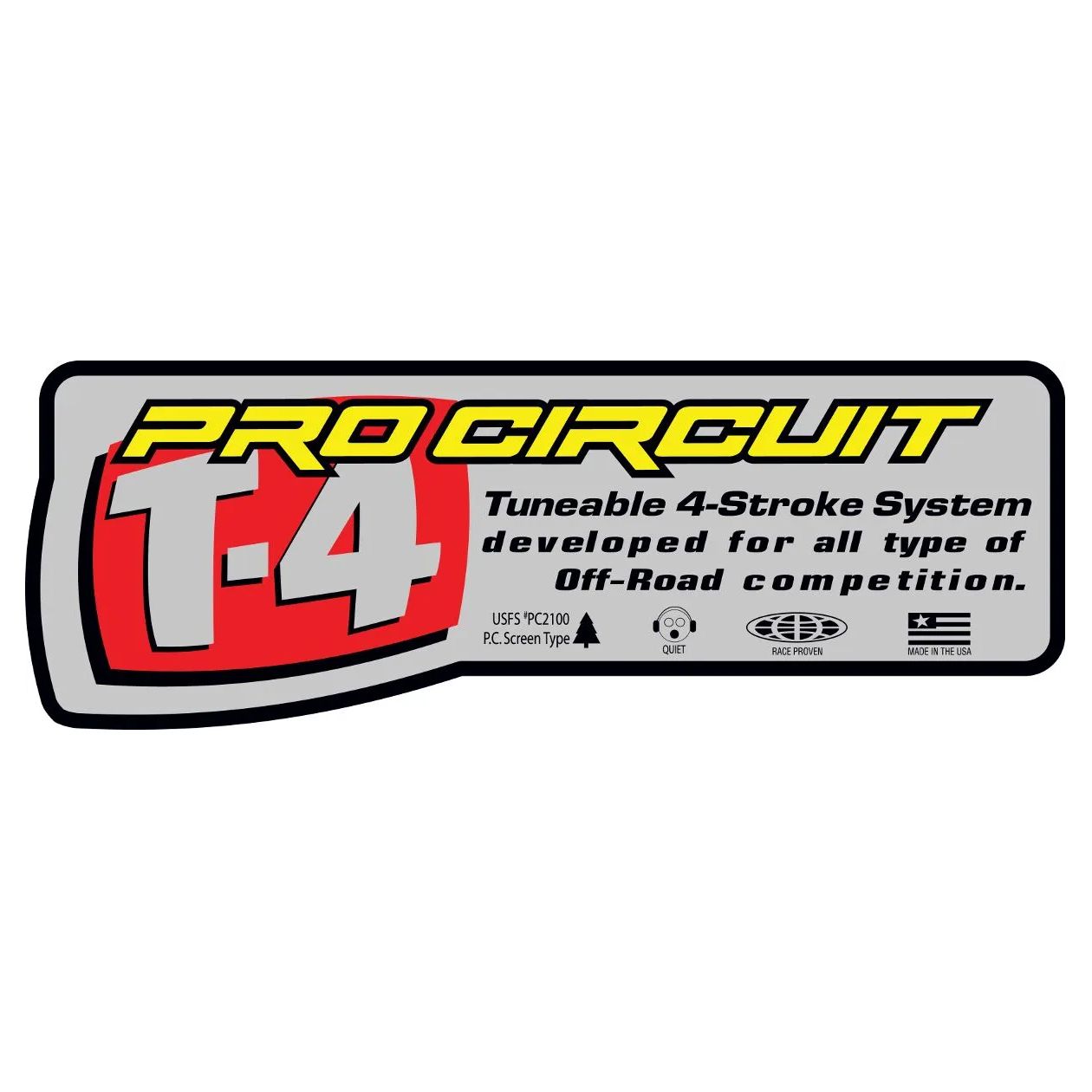Stickers Pro Circuit T-4