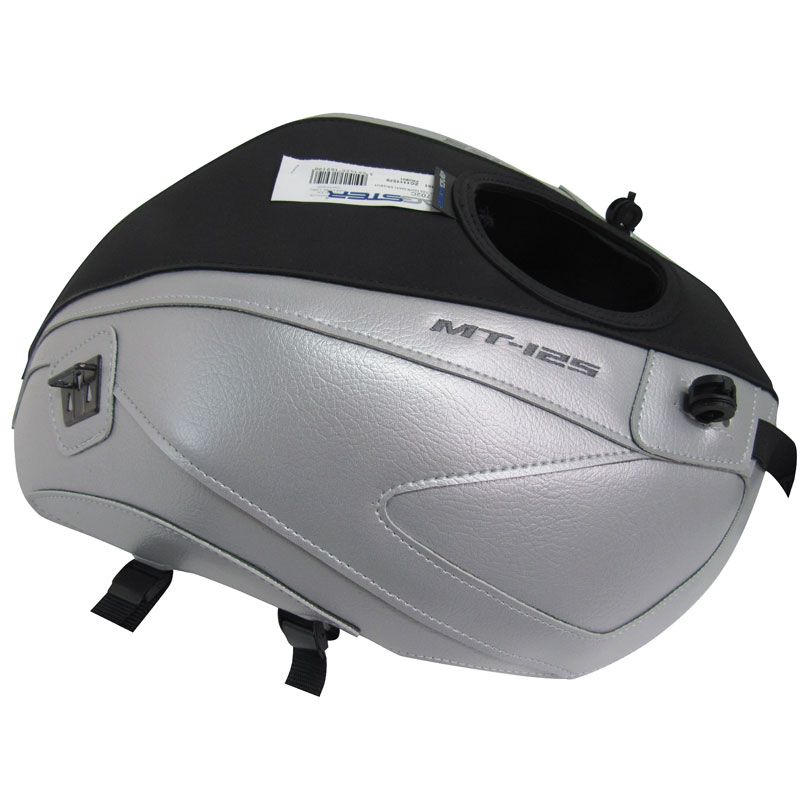 Tapis de réservoir Bagster Noir mat/Argent