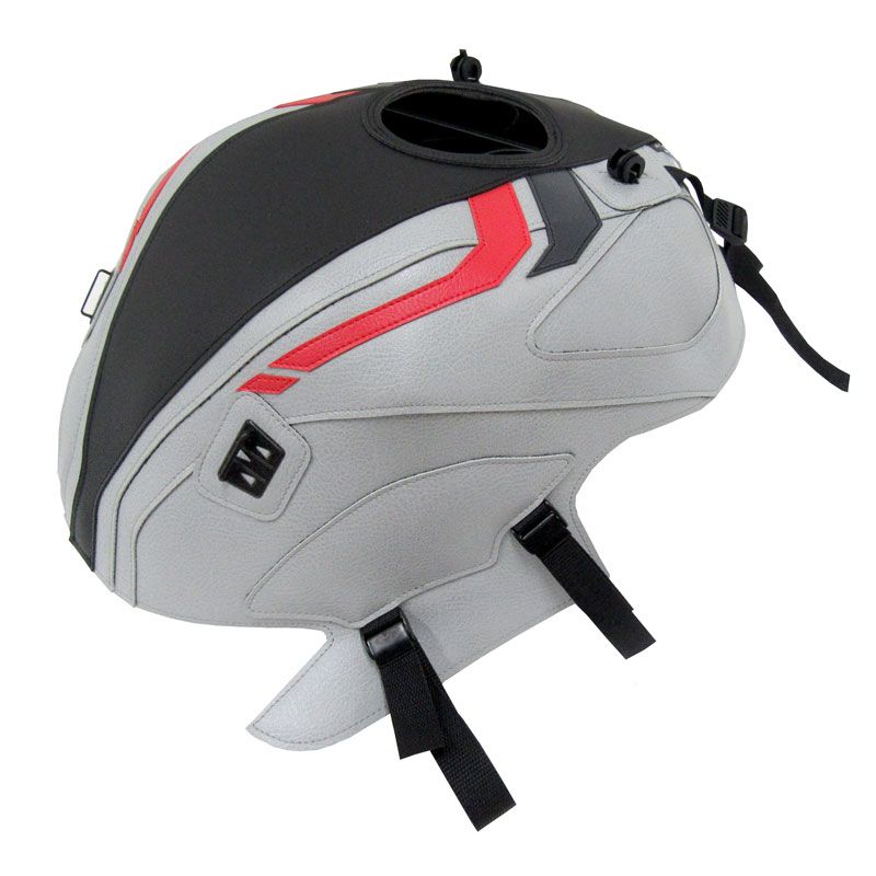 Tapis de réservoir Bagster Noir mat graine/Gris/Deco persico/Anthracite