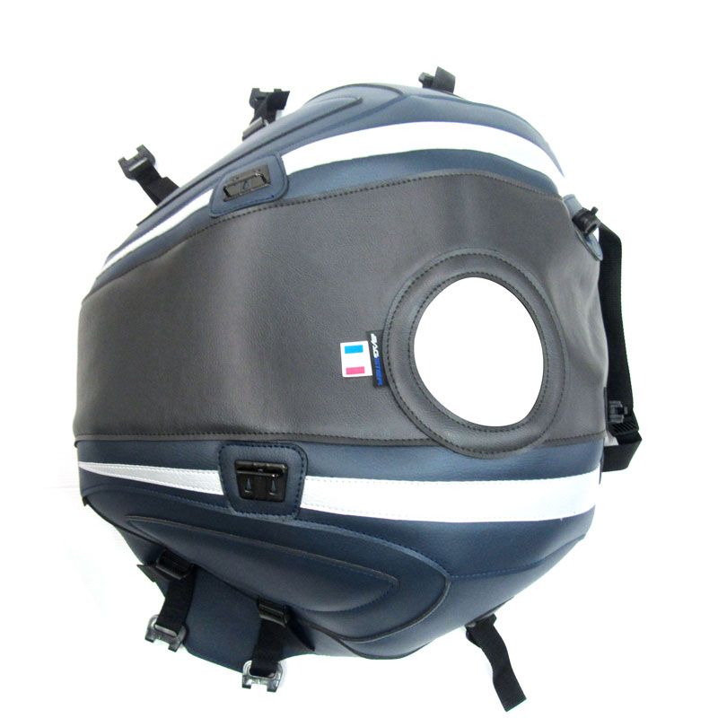 Tapis de réservoir Bagster SKY ACIER/NIGHT BLEU/ARGENT